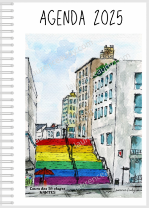 agenda_2025_escalier_pride_nantes_laurence_audy