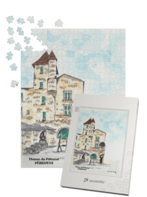 24-PERIGUEUX-MAISON-PATISSIER-PUZZLE-500-PIECES-BOITE